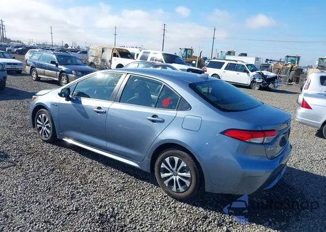 2021 Toyota Corolla Hybrid Le from USA, damaged, VIN JTDEAMDE0MJ003948